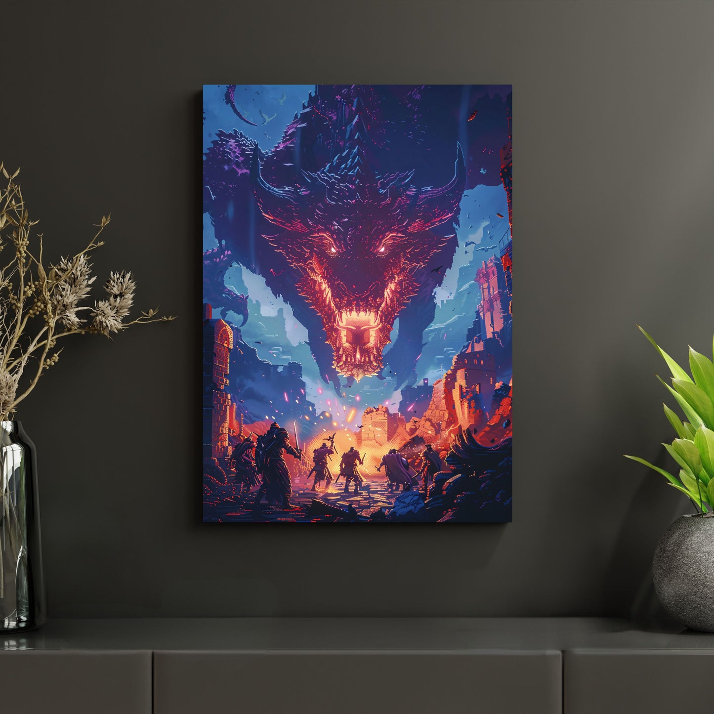 Der Endboss - Metallposter