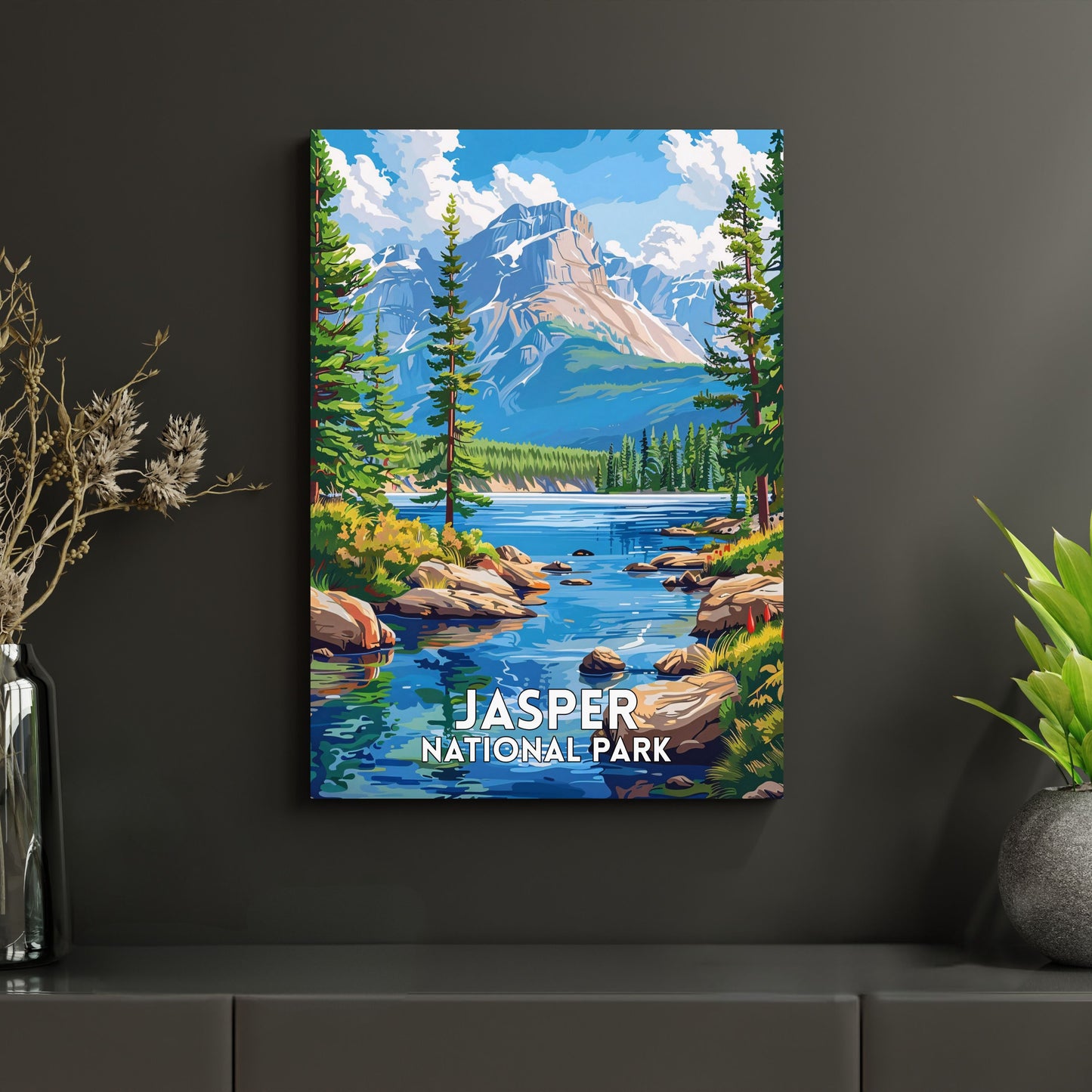 Jasper National Park - Metallposter