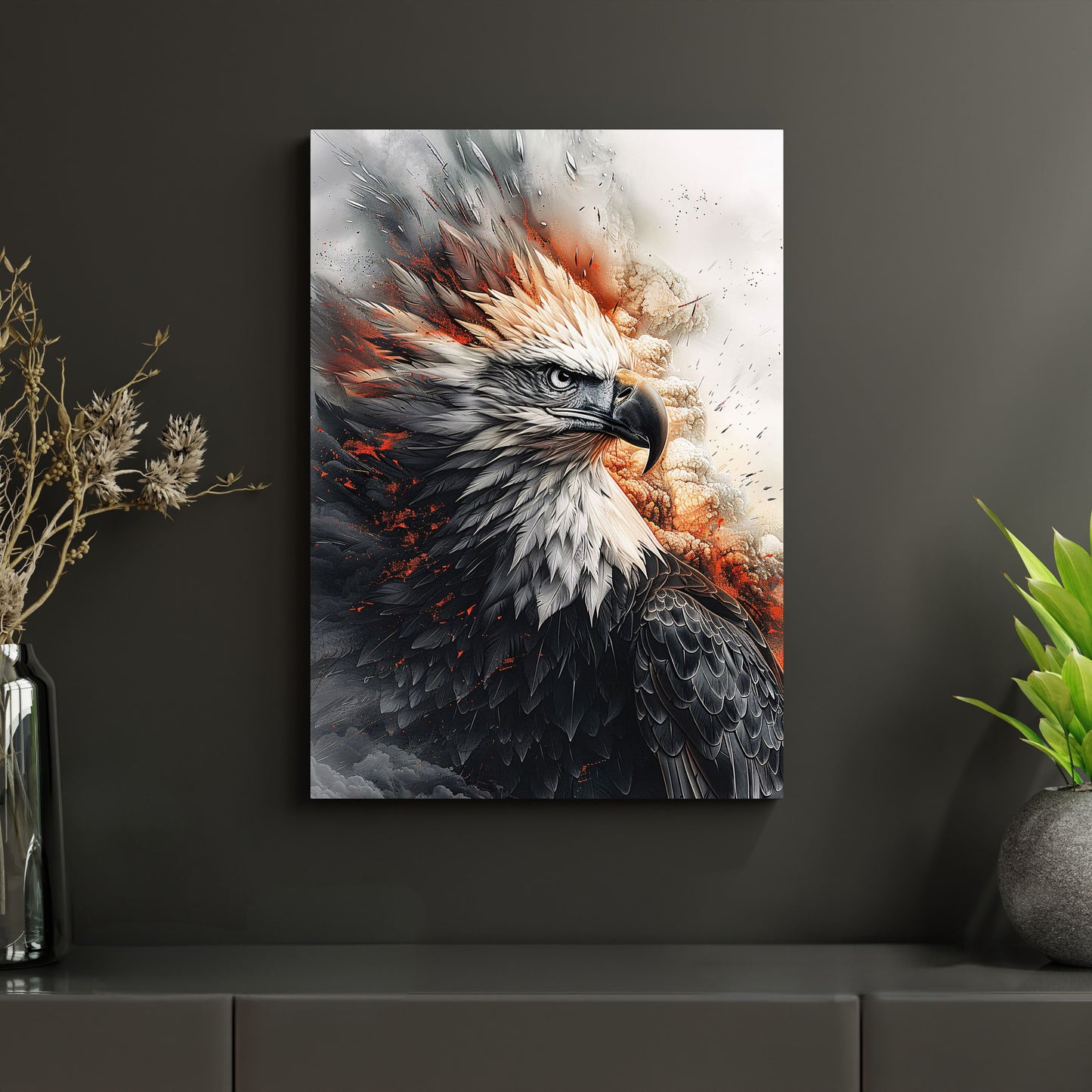 Powerful Eagle - Metal Poster