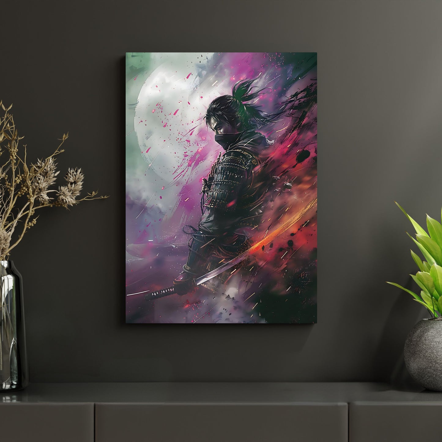 Samurai Warriors - Metal Poster