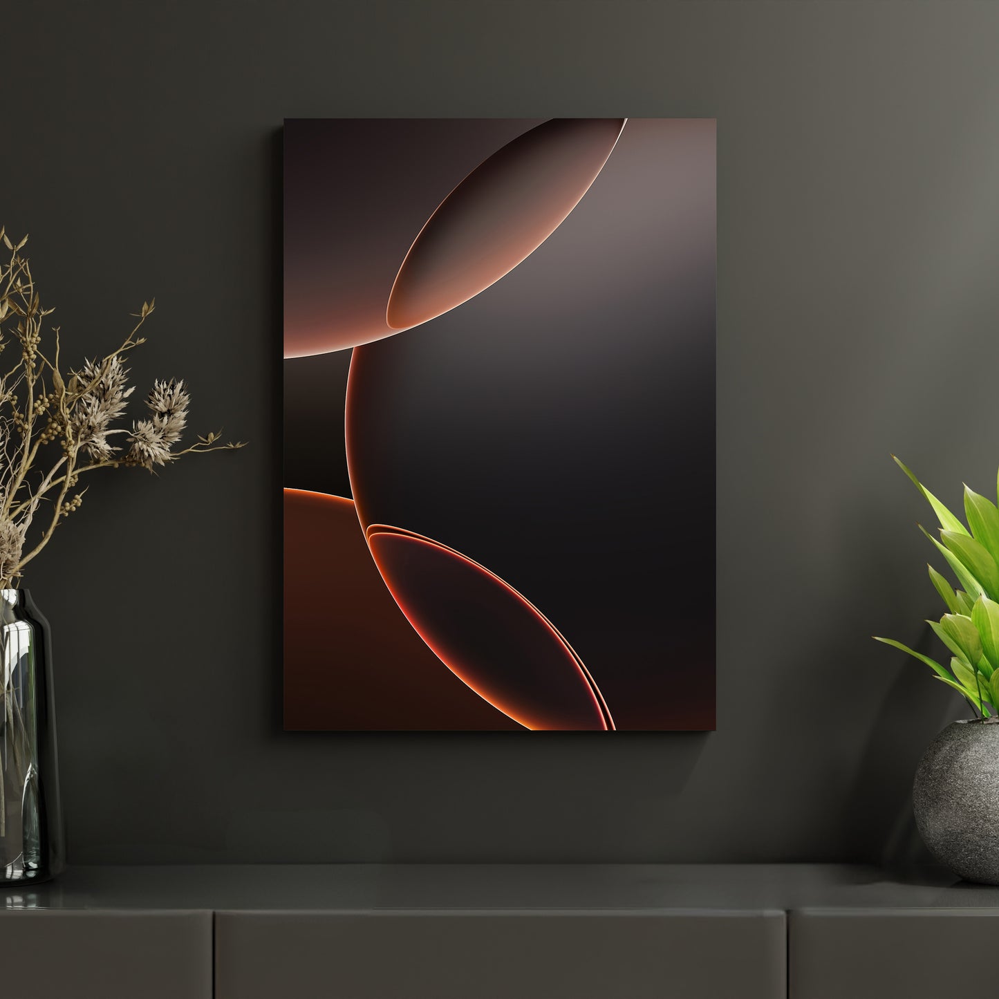 Spherical Elegance - Metal Poster