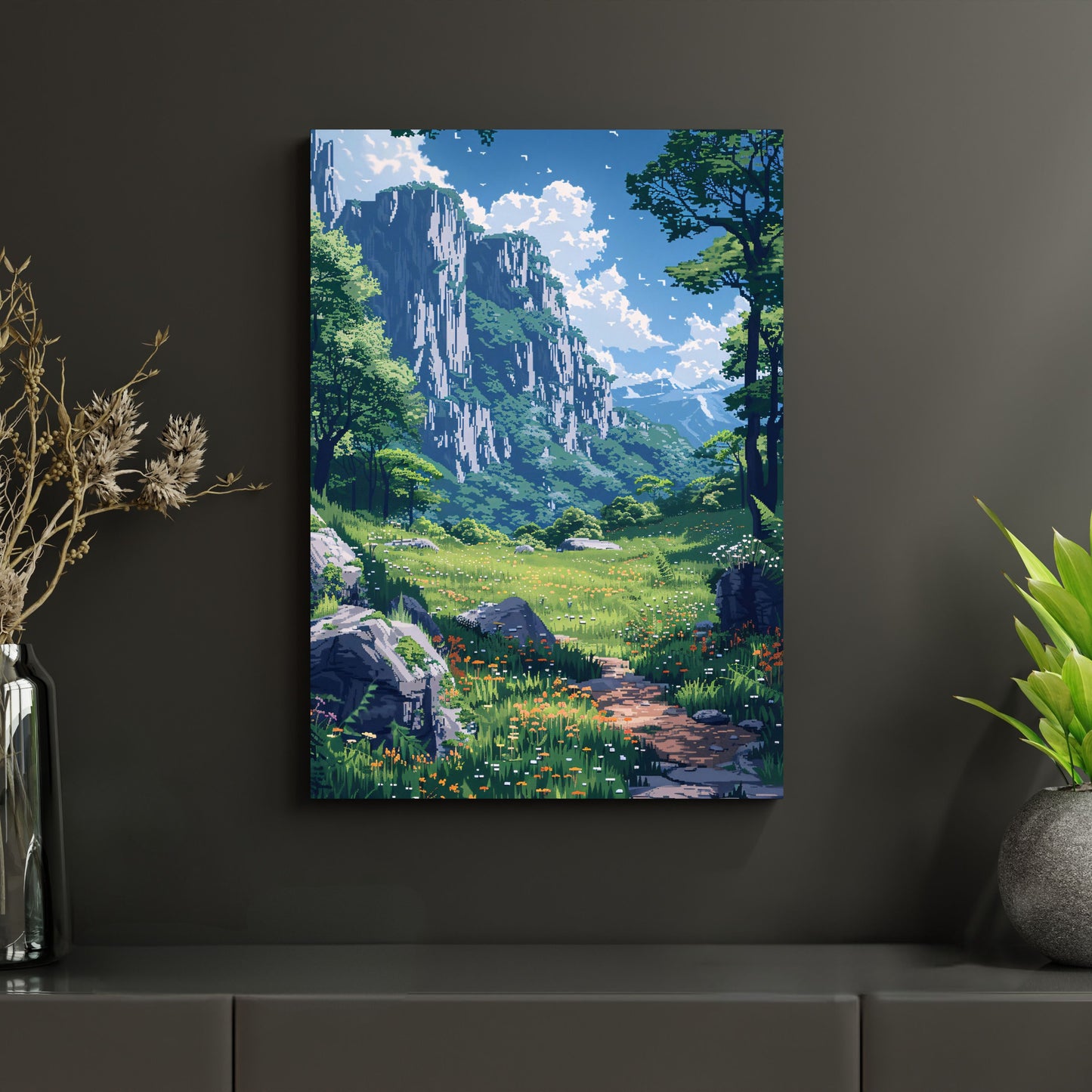 Untouched Horizon - metal poster