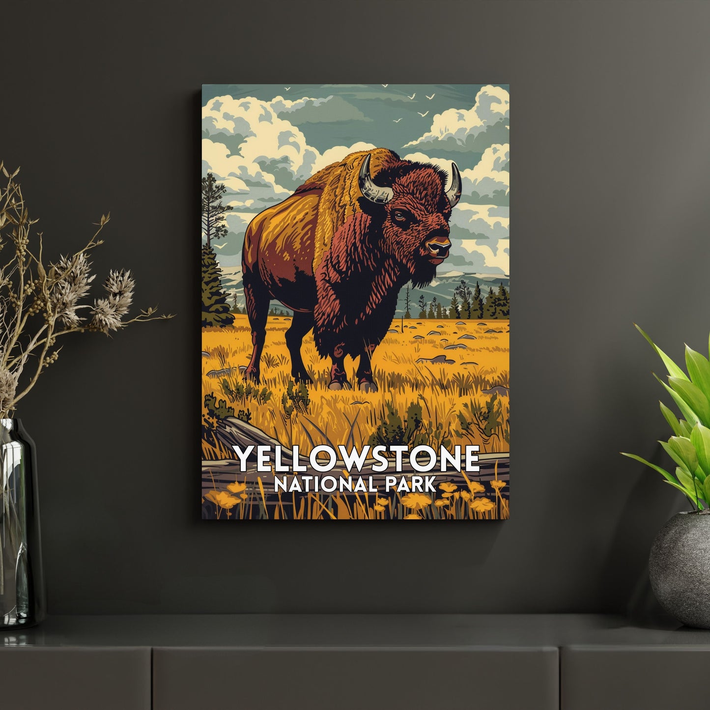 Yellowstone National Park - Metallposter