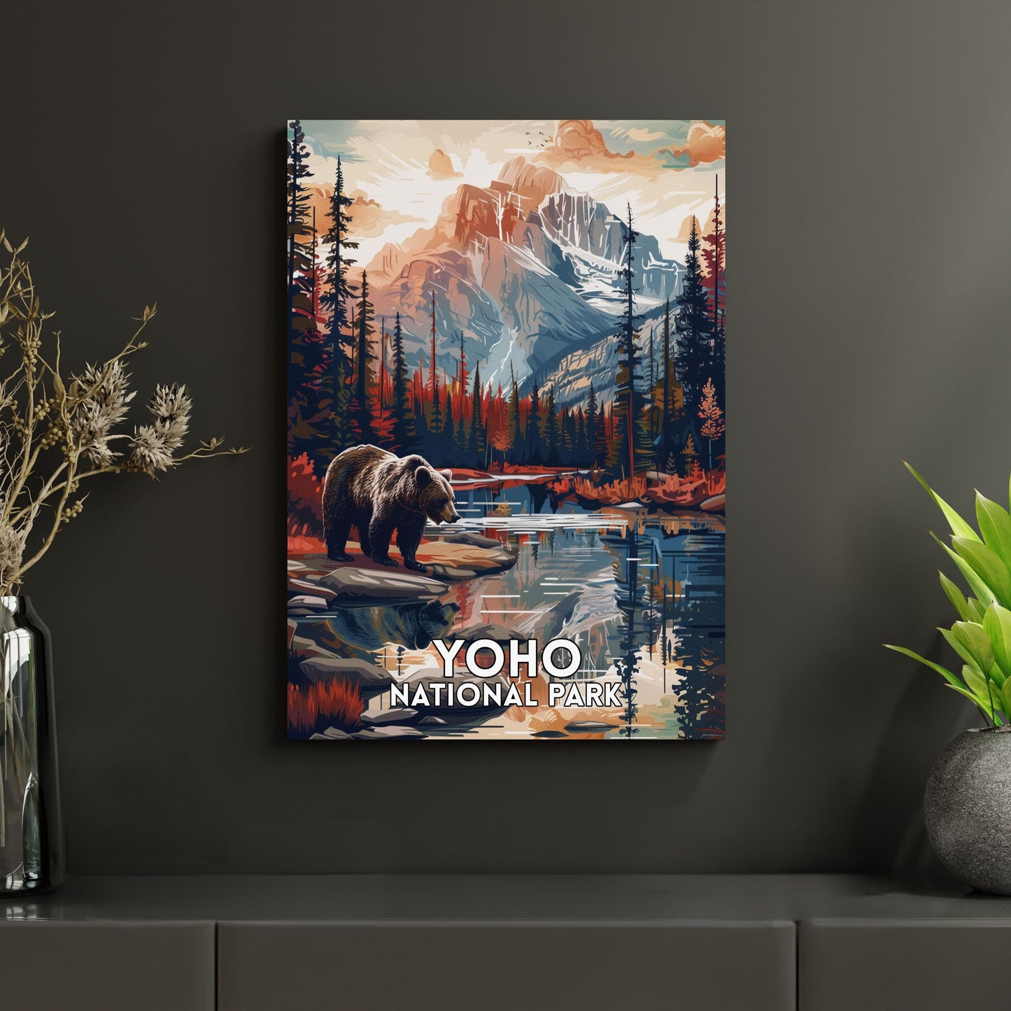 Yoho National Park - Metallposter