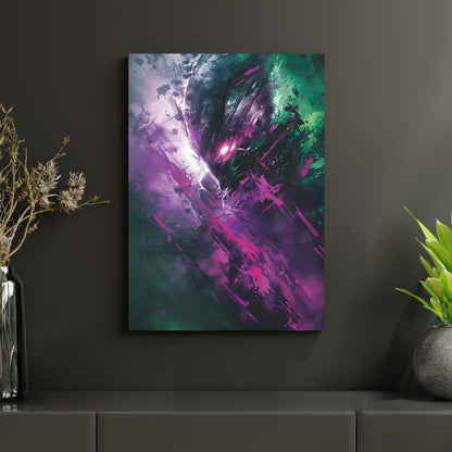 Yasuo Abstrakt - Metallposter