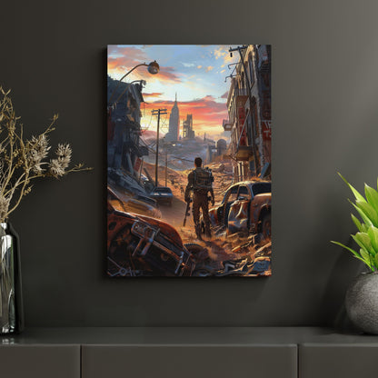 Der letzte Überlebende - Metallposter