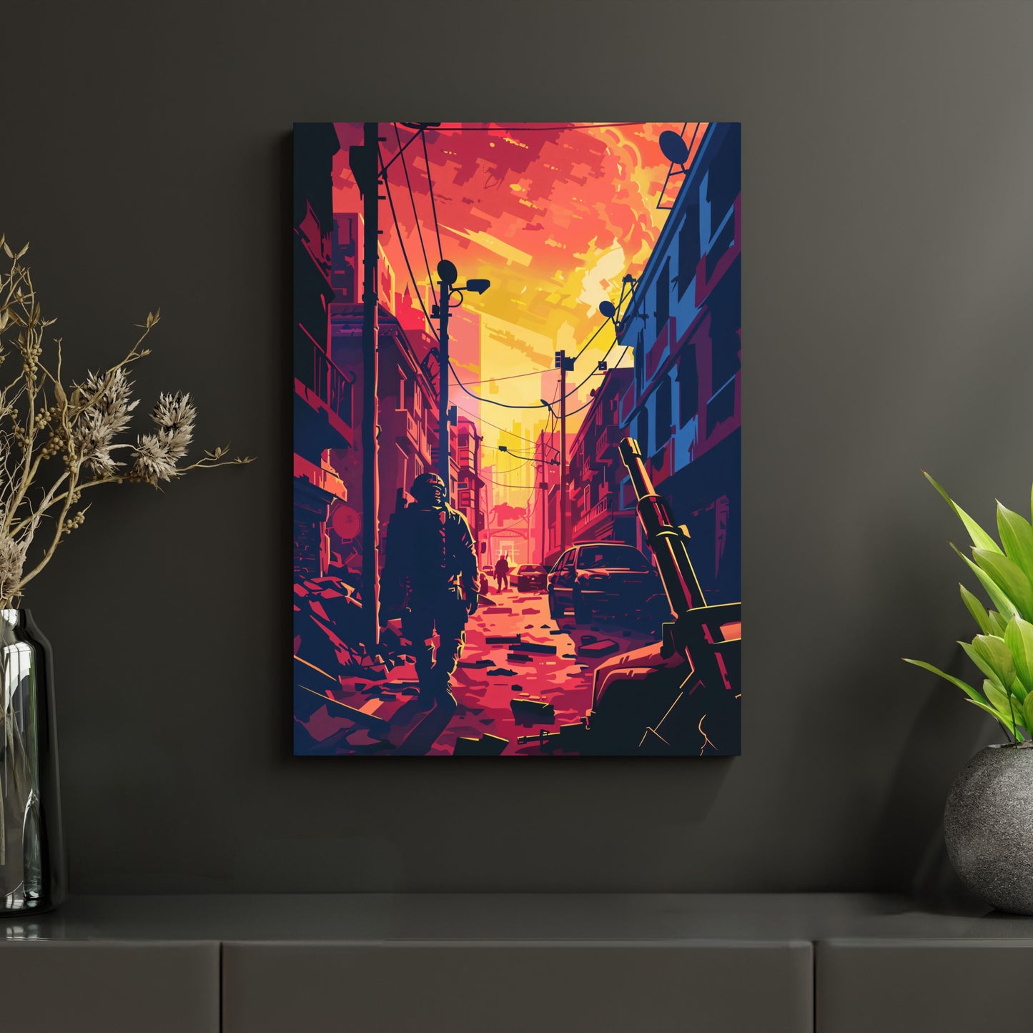 Warzone - Metallposter